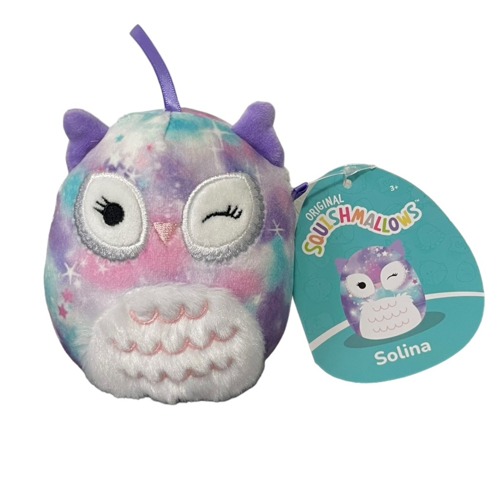 Solina The Owl 4” Squishmallow